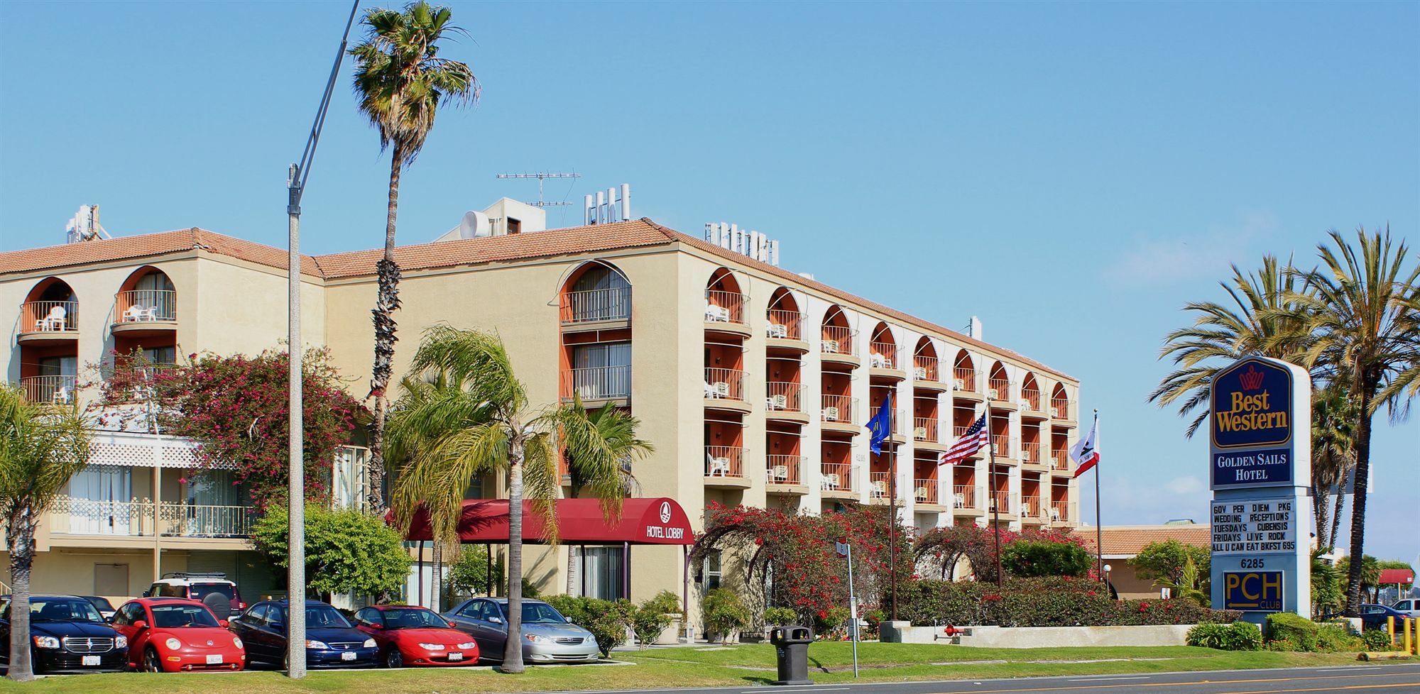 'לונג ביץ Best Western Golden Sails Hotel מראה חיצוני תמונה